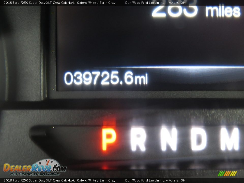2018 Ford F250 Super Duty XLT Crew Cab 4x4 Oxford White / Earth Gray Photo #25