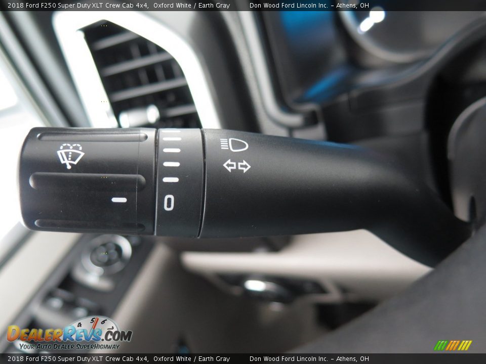 2018 Ford F250 Super Duty XLT Crew Cab 4x4 Oxford White / Earth Gray Photo #27