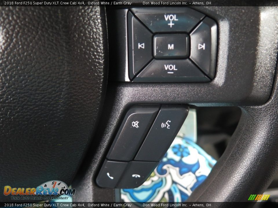 2018 Ford F250 Super Duty XLT Crew Cab 4x4 Oxford White / Earth Gray Photo #29