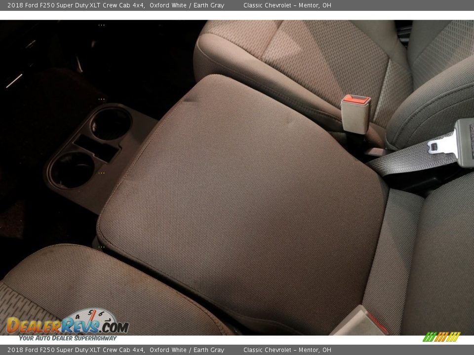 2018 Ford F250 Super Duty XLT Crew Cab 4x4 Oxford White / Earth Gray Photo #20