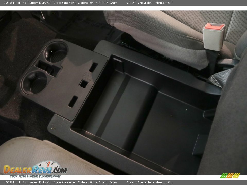 2018 Ford F250 Super Duty XLT Crew Cab 4x4 Oxford White / Earth Gray Photo #21