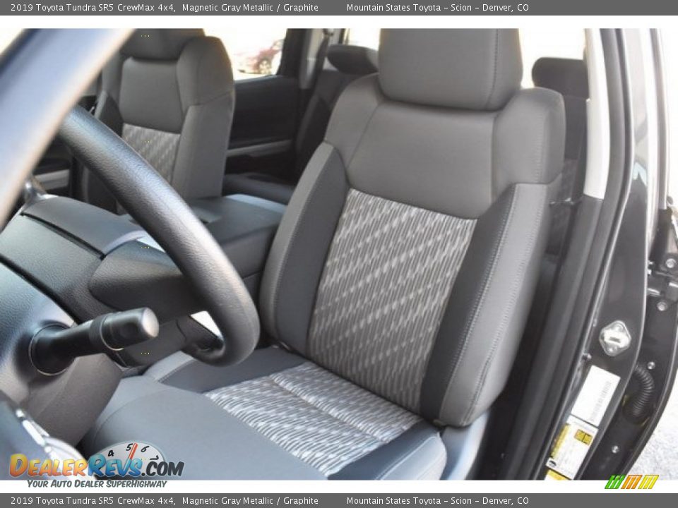 2019 Toyota Tundra SR5 CrewMax 4x4 Magnetic Gray Metallic / Graphite Photo #7