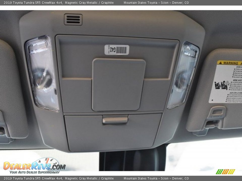 2019 Toyota Tundra SR5 CrewMax 4x4 Magnetic Gray Metallic / Graphite Photo #9