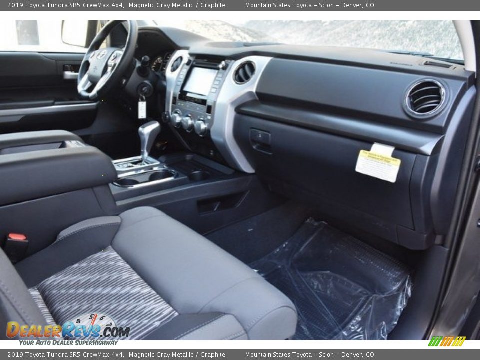 2019 Toyota Tundra SR5 CrewMax 4x4 Magnetic Gray Metallic / Graphite Photo #11