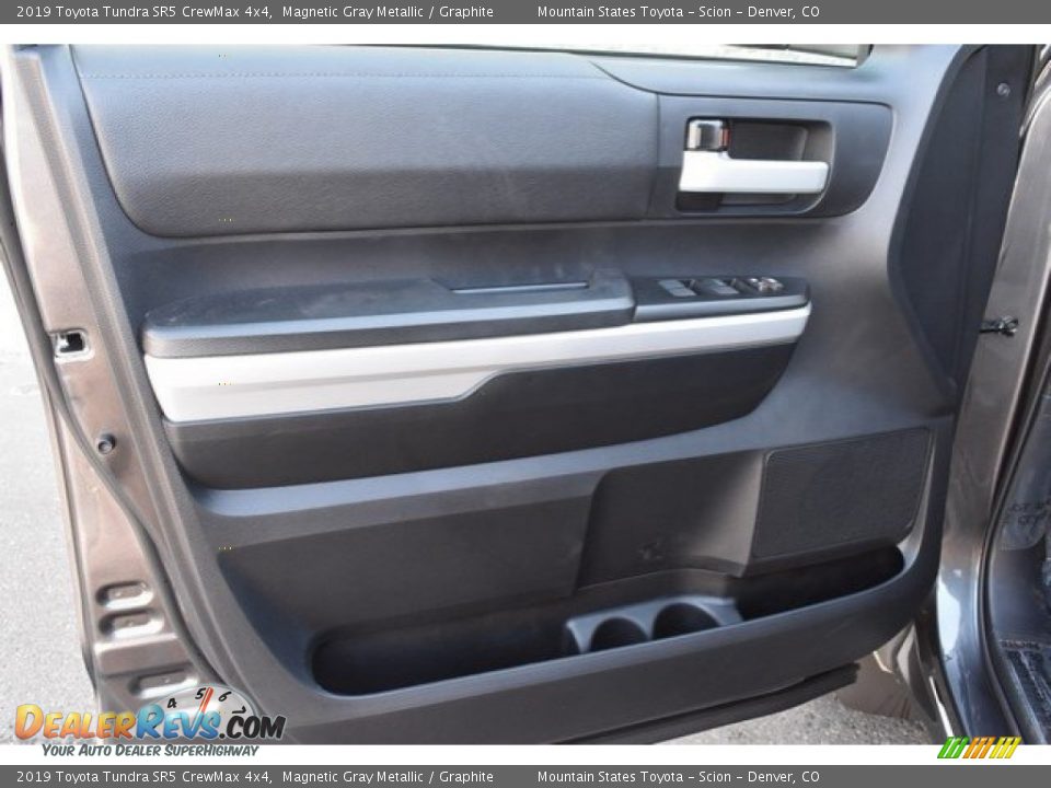 2019 Toyota Tundra SR5 CrewMax 4x4 Magnetic Gray Metallic / Graphite Photo #20