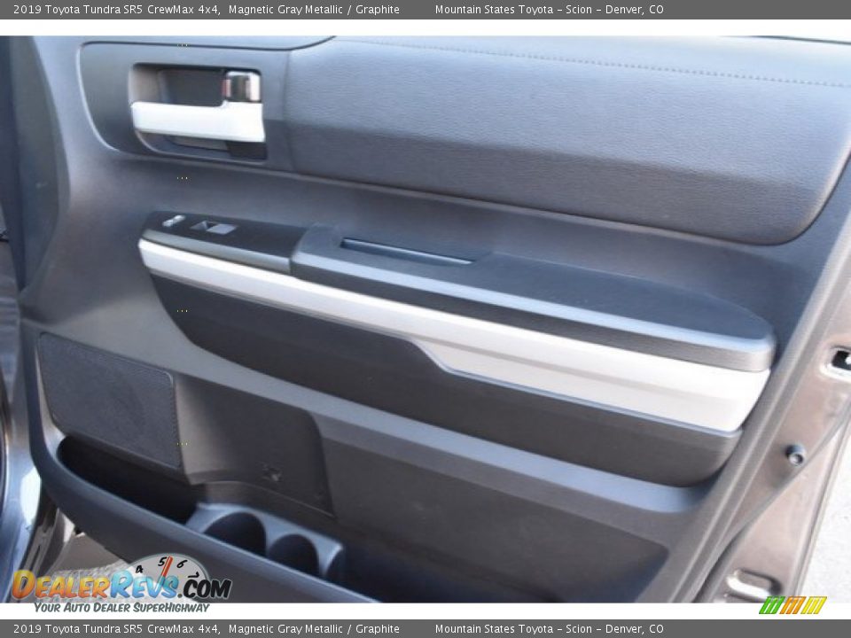2019 Toyota Tundra SR5 CrewMax 4x4 Magnetic Gray Metallic / Graphite Photo #22