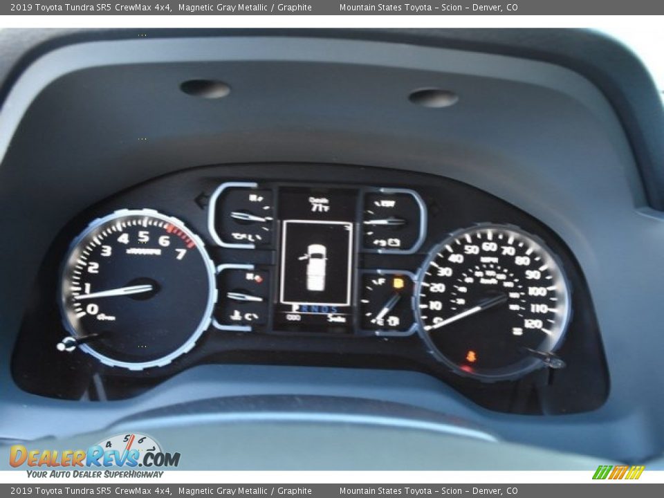 2019 Toyota Tundra SR5 CrewMax 4x4 Magnetic Gray Metallic / Graphite Photo #28