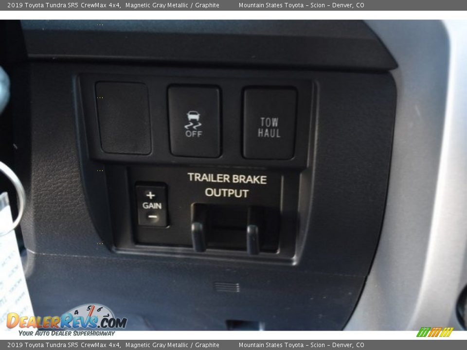 2019 Toyota Tundra SR5 CrewMax 4x4 Magnetic Gray Metallic / Graphite Photo #29