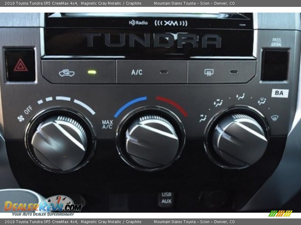 2019 Toyota Tundra SR5 CrewMax 4x4 Magnetic Gray Metallic / Graphite Photo #30