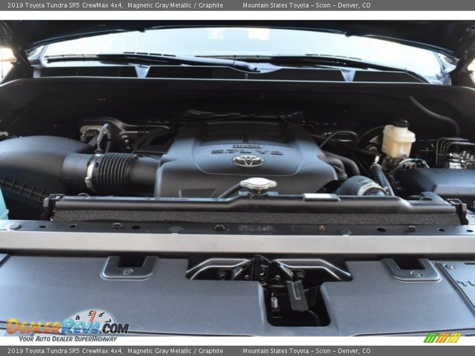 2019 Toyota Tundra SR5 CrewMax 4x4 Magnetic Gray Metallic / Graphite Photo #32