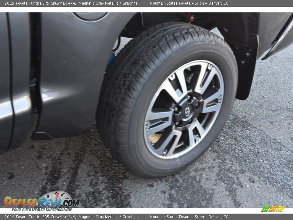 2019 Toyota Tundra SR5 CrewMax 4x4 Magnetic Gray Metallic / Graphite Photo #34