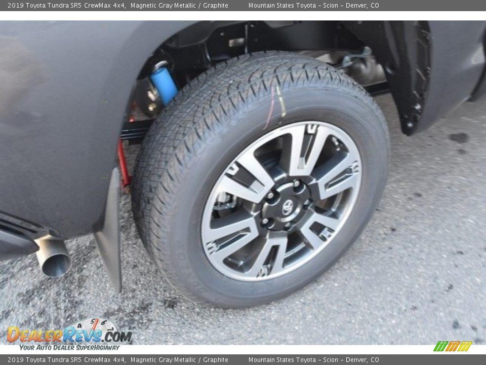 2019 Toyota Tundra SR5 CrewMax 4x4 Magnetic Gray Metallic / Graphite Photo #35