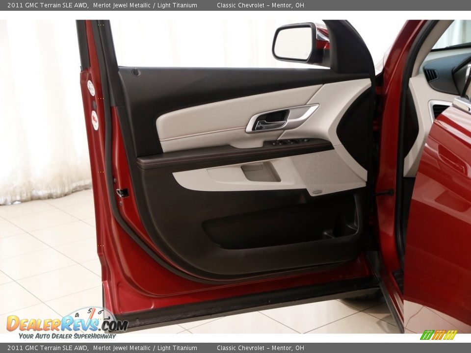 2011 GMC Terrain SLE AWD Merlot Jewel Metallic / Light Titanium Photo #4