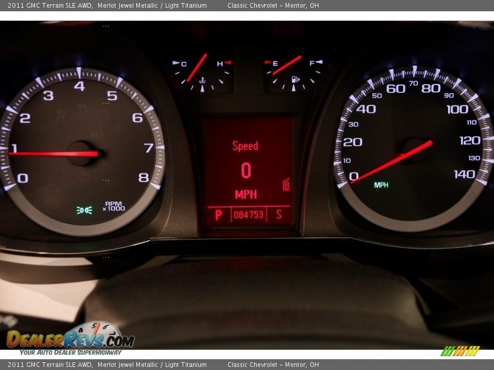 2011 GMC Terrain SLE AWD Merlot Jewel Metallic / Light Titanium Photo #8