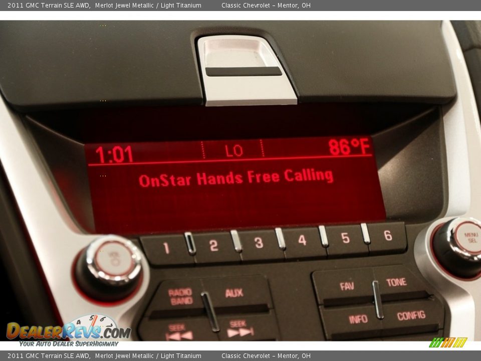 2011 GMC Terrain SLE AWD Merlot Jewel Metallic / Light Titanium Photo #11