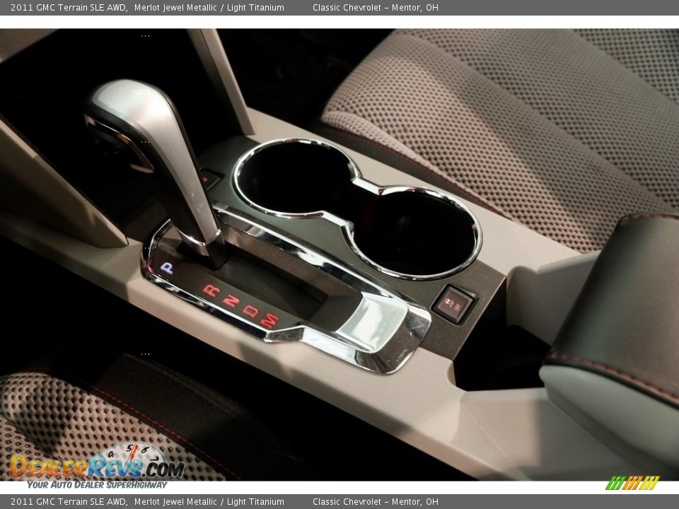 2011 GMC Terrain SLE AWD Merlot Jewel Metallic / Light Titanium Photo #12