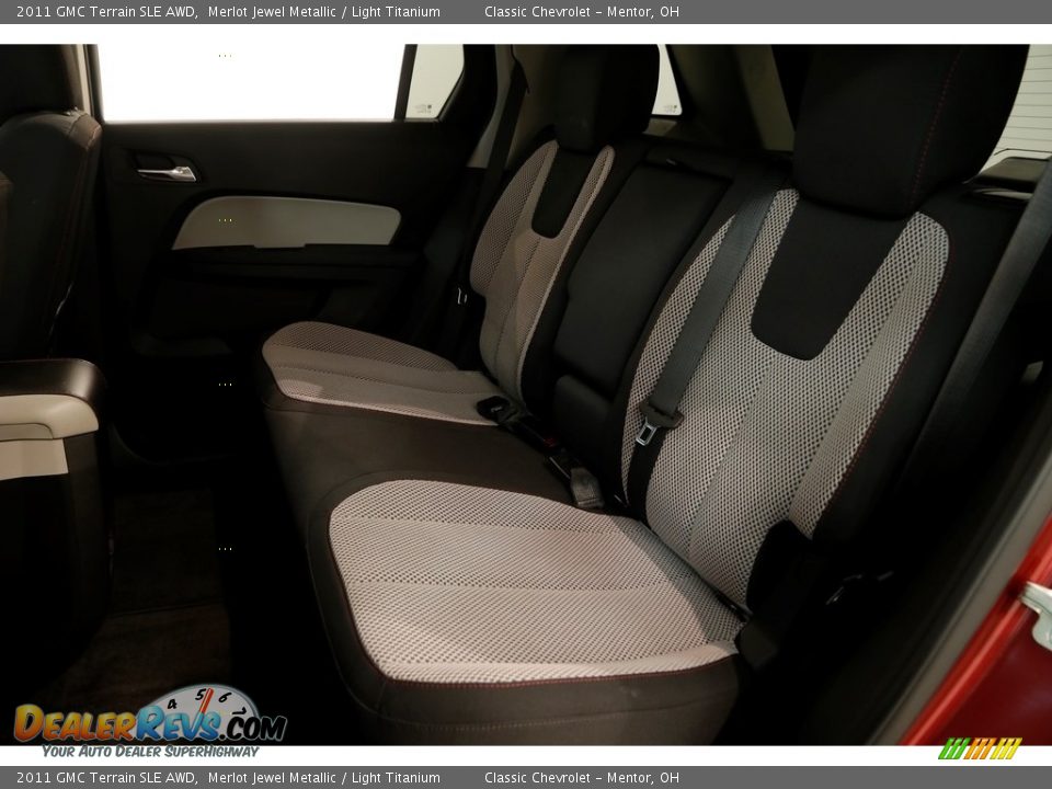 2011 GMC Terrain SLE AWD Merlot Jewel Metallic / Light Titanium Photo #15