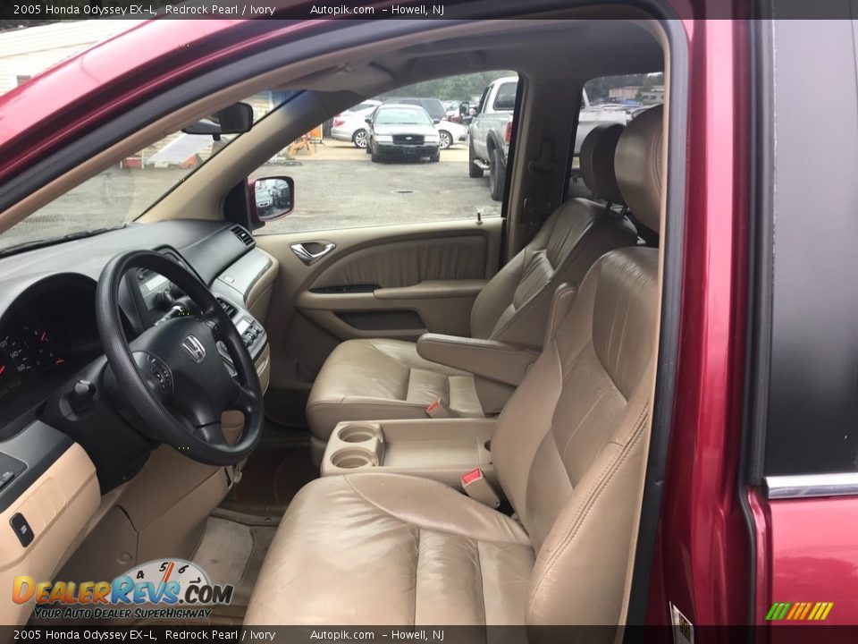 2005 Honda Odyssey EX-L Redrock Pearl / Ivory Photo #9