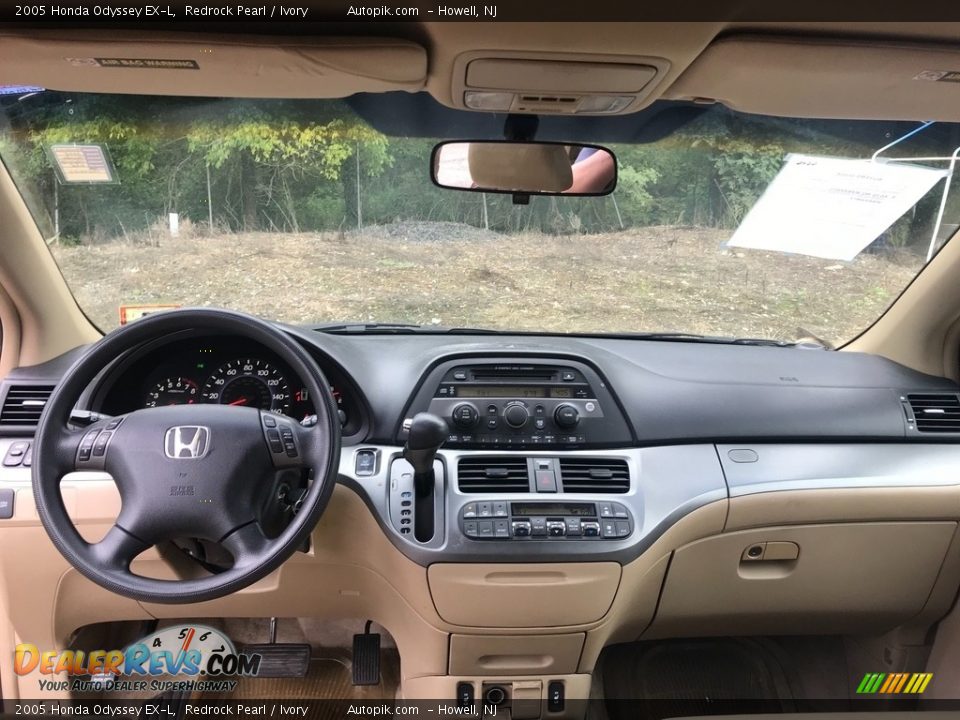 2005 Honda Odyssey EX-L Redrock Pearl / Ivory Photo #12