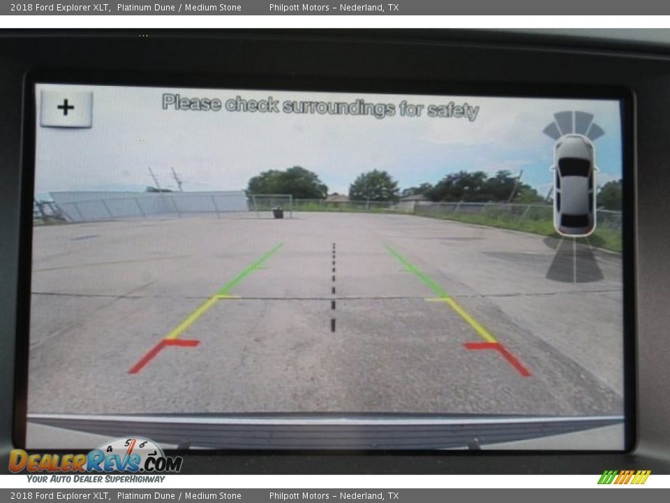 2018 Ford Explorer XLT Platinum Dune / Medium Stone Photo #15