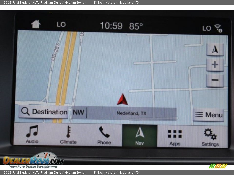 2018 Ford Explorer XLT Platinum Dune / Medium Stone Photo #16