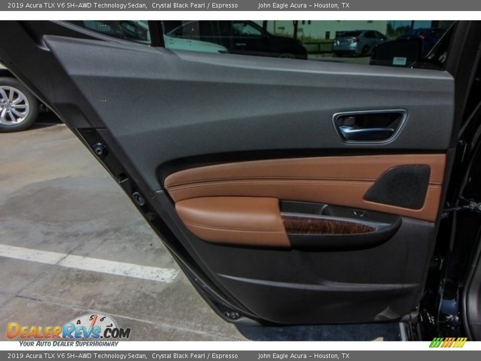 2019 Acura TLX V6 SH-AWD Technology Sedan Crystal Black Pearl / Espresso Photo #17