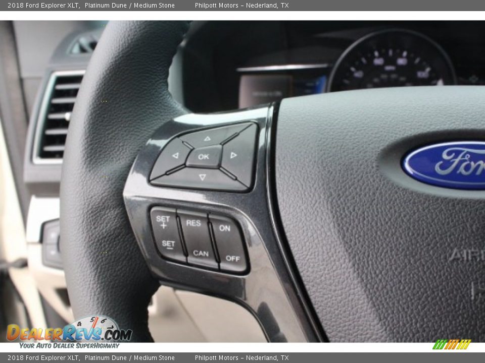 2018 Ford Explorer XLT Platinum Dune / Medium Stone Photo #20