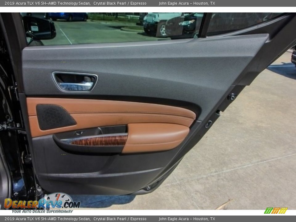2019 Acura TLX V6 SH-AWD Technology Sedan Crystal Black Pearl / Espresso Photo #20