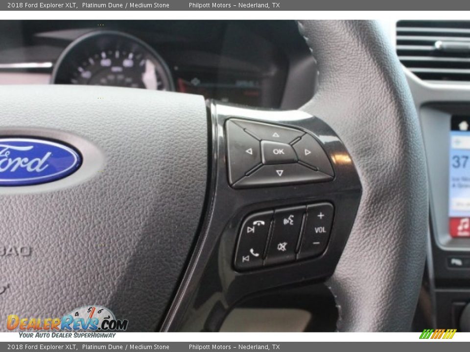 2018 Ford Explorer XLT Platinum Dune / Medium Stone Photo #21