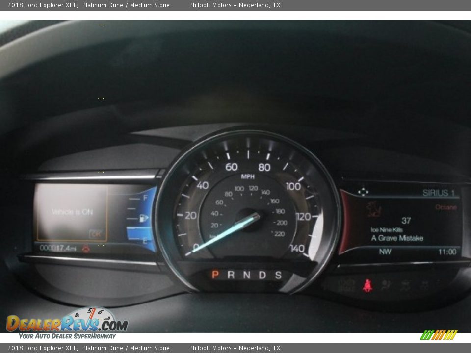 2018 Ford Explorer XLT Platinum Dune / Medium Stone Photo #22