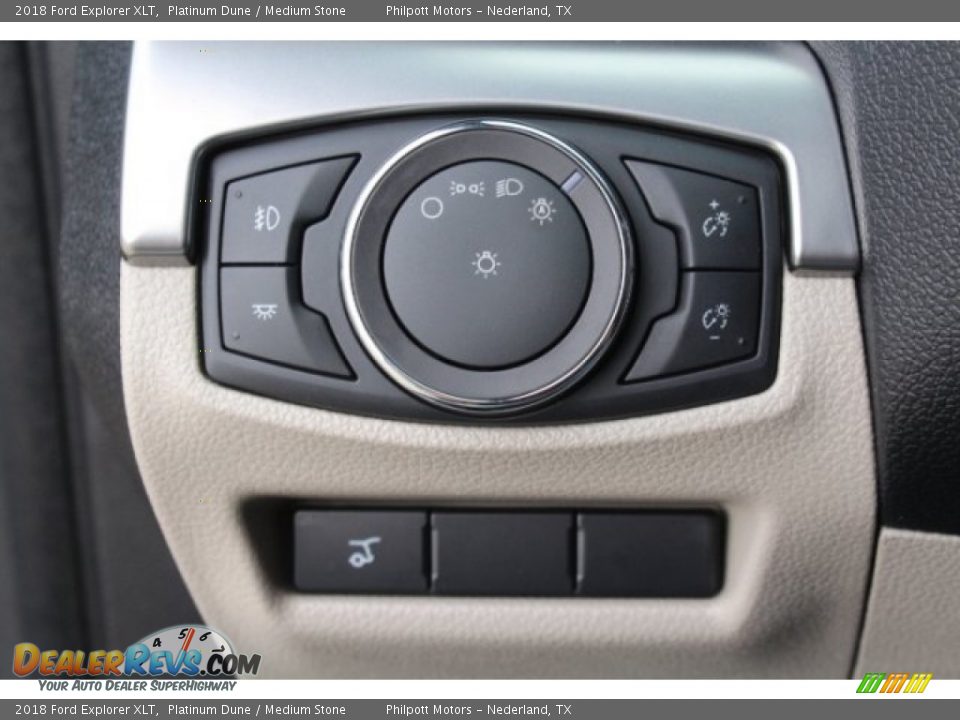 2018 Ford Explorer XLT Platinum Dune / Medium Stone Photo #23