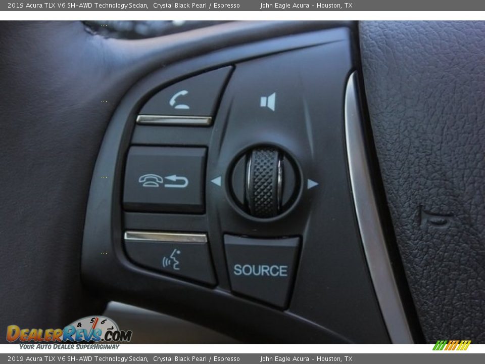2019 Acura TLX V6 SH-AWD Technology Sedan Crystal Black Pearl / Espresso Photo #32