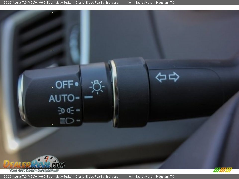2019 Acura TLX V6 SH-AWD Technology Sedan Crystal Black Pearl / Espresso Photo #33