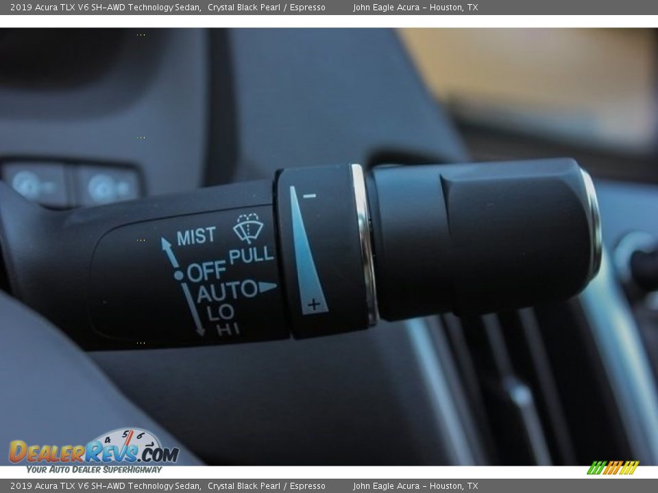 2019 Acura TLX V6 SH-AWD Technology Sedan Crystal Black Pearl / Espresso Photo #34