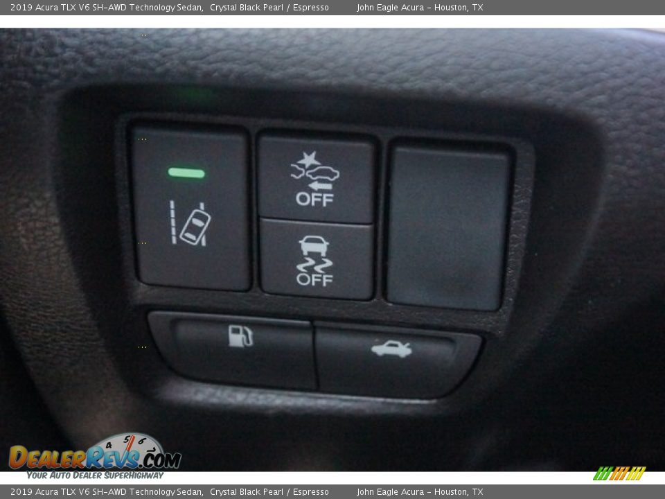 2019 Acura TLX V6 SH-AWD Technology Sedan Crystal Black Pearl / Espresso Photo #35
