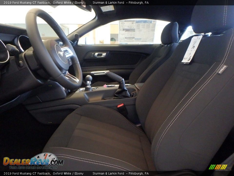 2019 Ford Mustang GT Fastback Oxford White / Ebony Photo #6