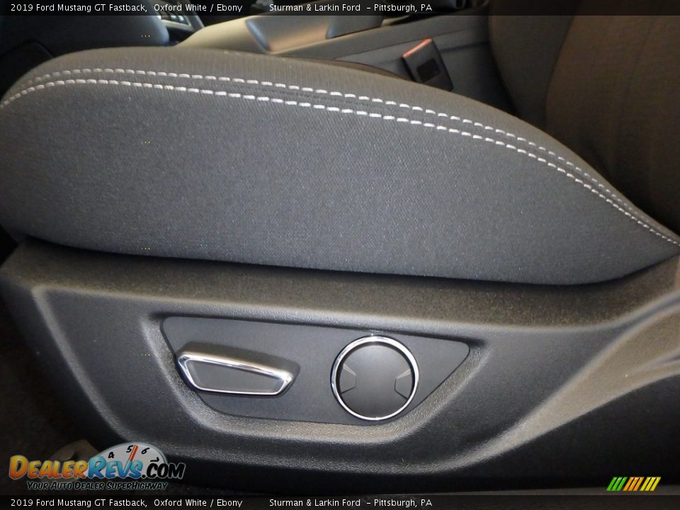 2019 Ford Mustang GT Fastback Oxford White / Ebony Photo #11