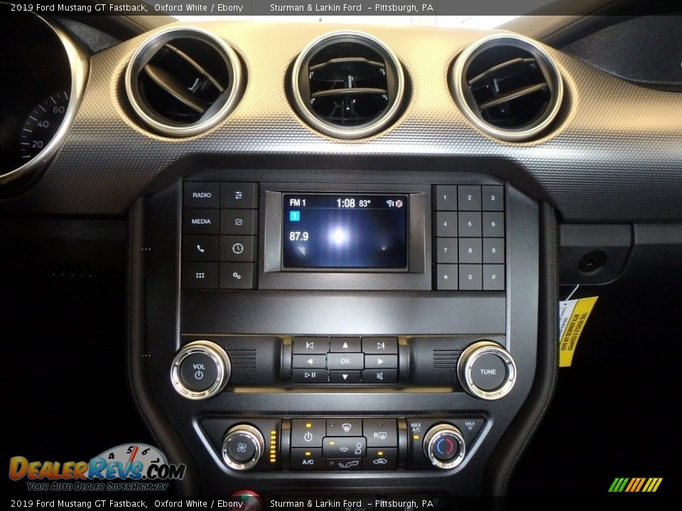 2019 Ford Mustang GT Fastback Oxford White / Ebony Photo #12