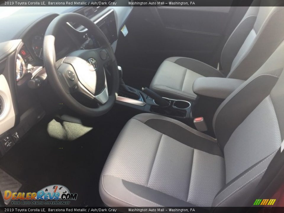 2019 Toyota Corolla LE Barcelona Red Metallic / Ash/Dark Gray Photo #10
