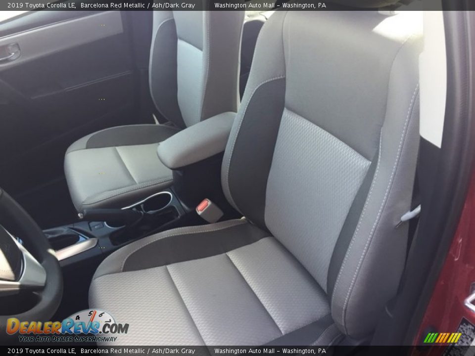 2019 Toyota Corolla LE Barcelona Red Metallic / Ash/Dark Gray Photo #11