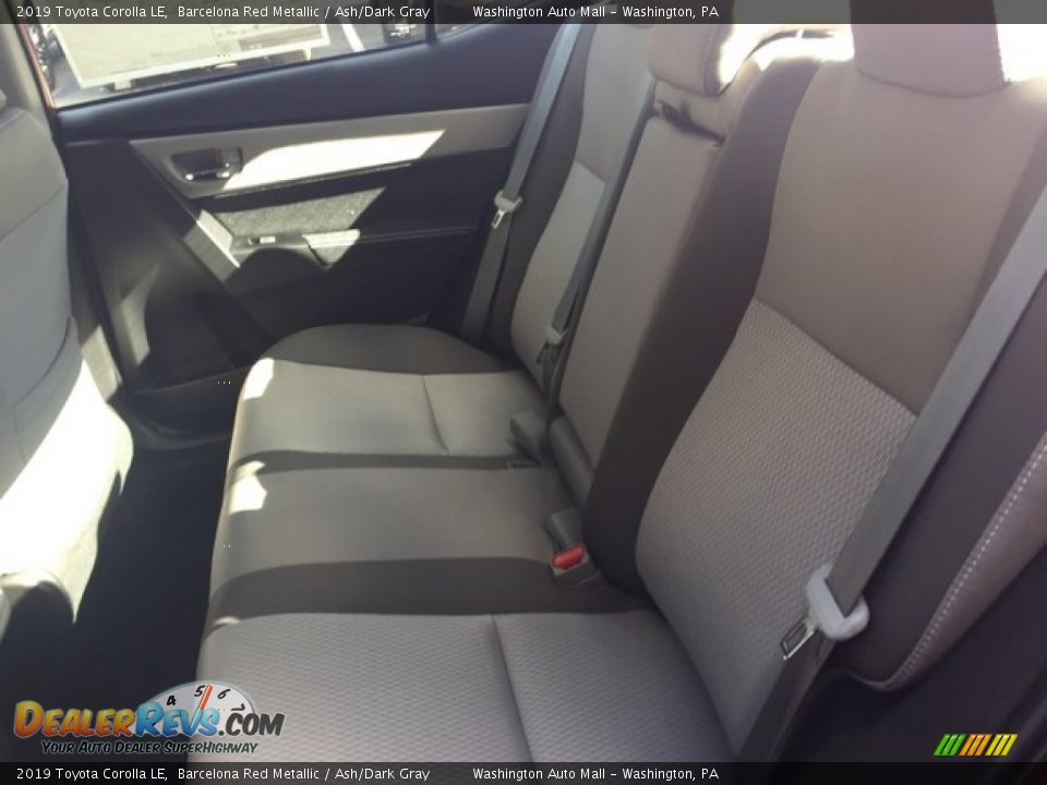 2019 Toyota Corolla LE Barcelona Red Metallic / Ash/Dark Gray Photo #12
