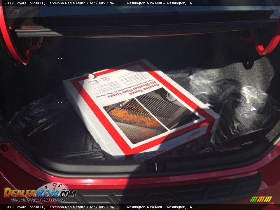 2019 Toyota Corolla LE Barcelona Red Metallic / Ash/Dark Gray Photo #13