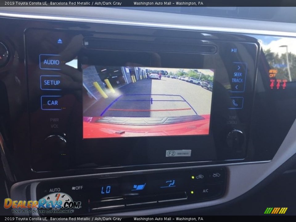 2019 Toyota Corolla LE Barcelona Red Metallic / Ash/Dark Gray Photo #17
