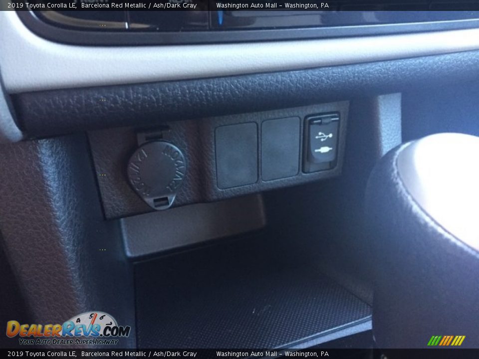 2019 Toyota Corolla LE Barcelona Red Metallic / Ash/Dark Gray Photo #19