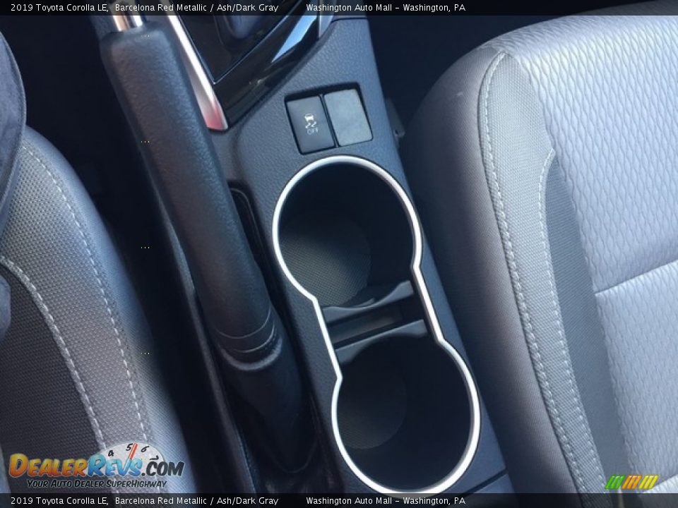 2019 Toyota Corolla LE Barcelona Red Metallic / Ash/Dark Gray Photo #21