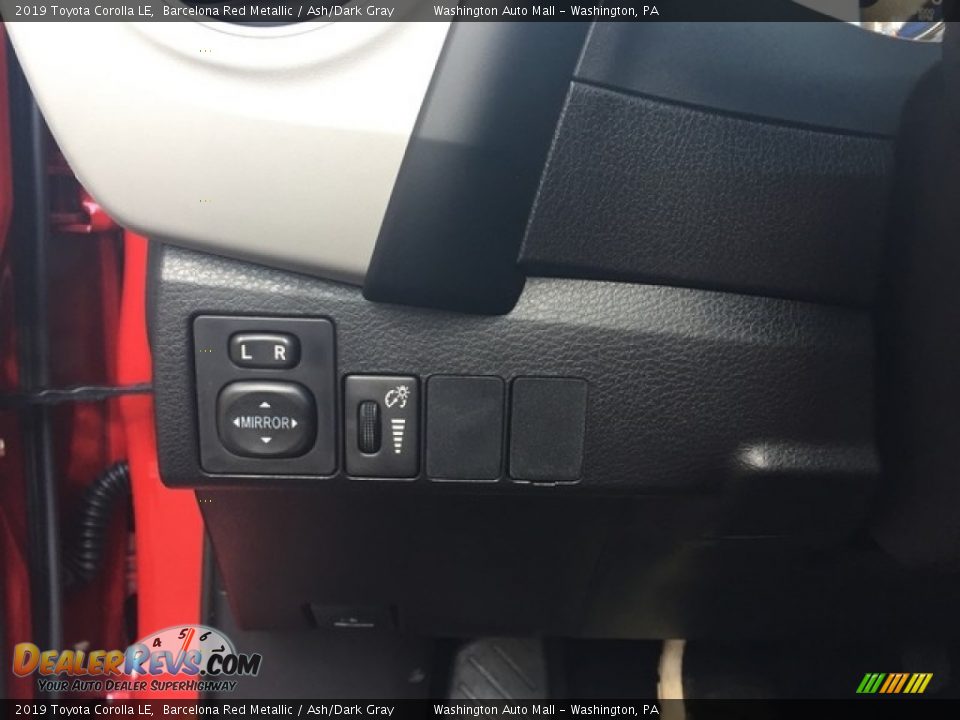 2019 Toyota Corolla LE Barcelona Red Metallic / Ash/Dark Gray Photo #22