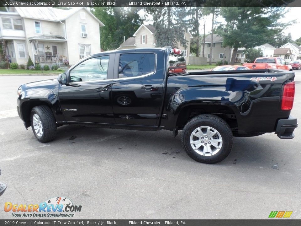 2019 Chevrolet Colorado LT Crew Cab 4x4 Black / Jet Black Photo #6