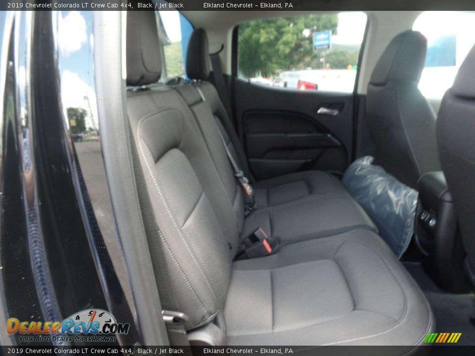 2019 Chevrolet Colorado LT Crew Cab 4x4 Black / Jet Black Photo #16