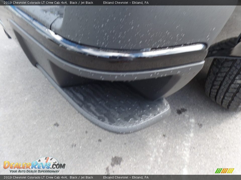 2019 Chevrolet Colorado LT Crew Cab 4x4 Black / Jet Black Photo #18