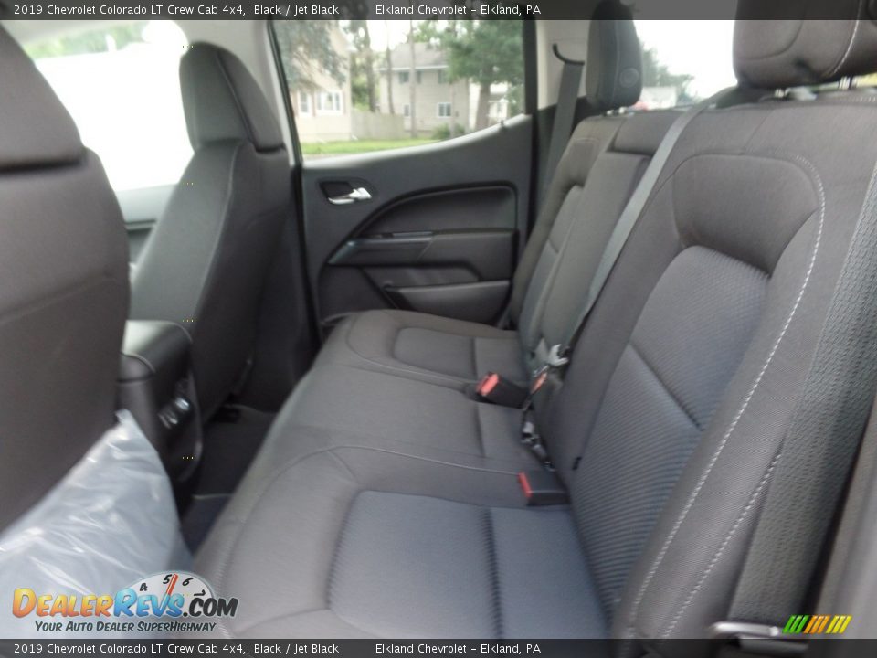 2019 Chevrolet Colorado LT Crew Cab 4x4 Black / Jet Black Photo #20